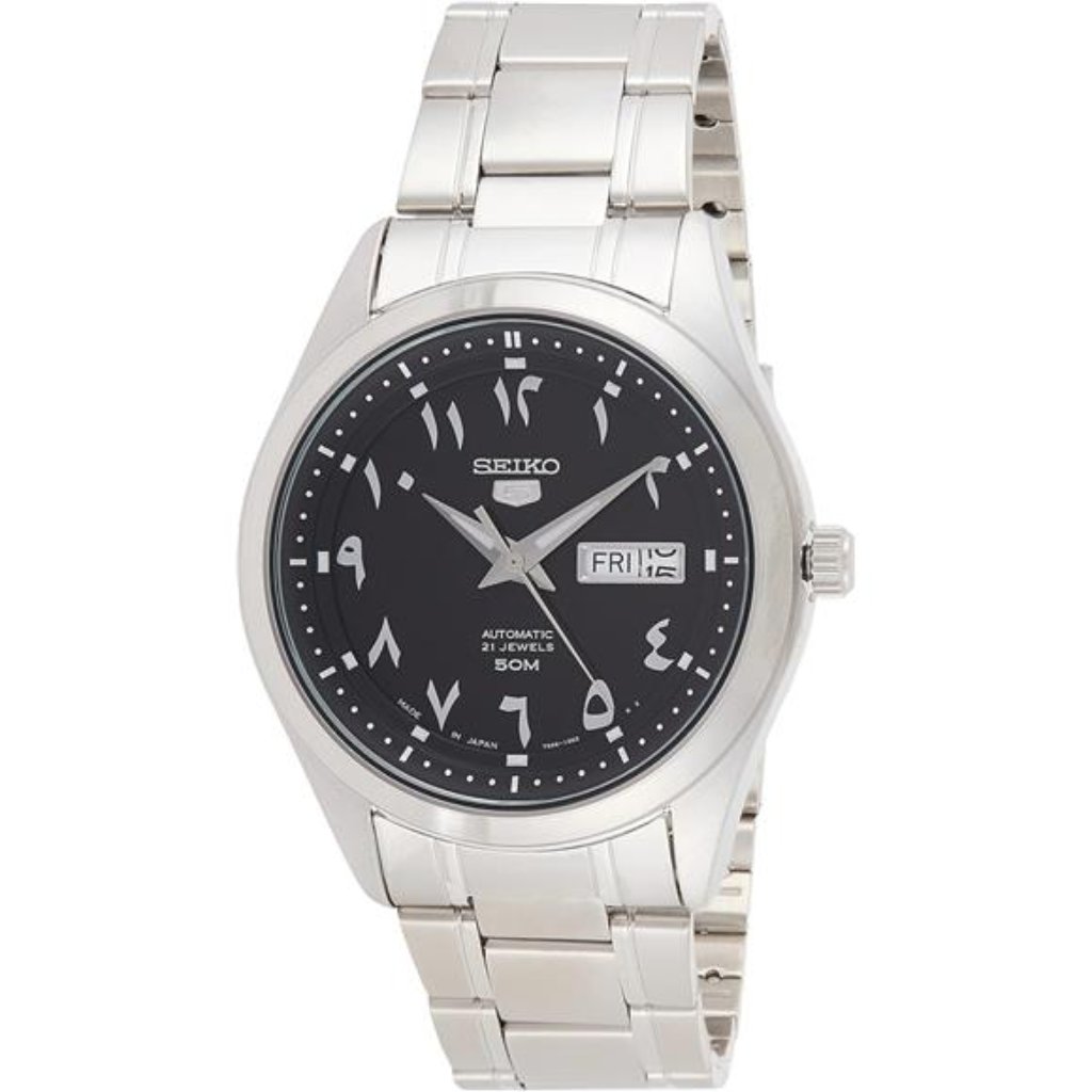 Automatic Black Dial Mens Watch Snkp21j1
